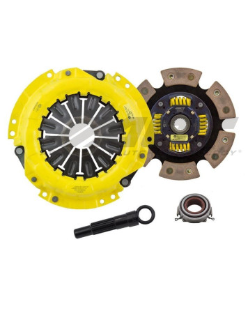 Toyota MR-2 6/85-89 XT/Race Sprung 6 Pad ACT Clutch Kit Torque Capacity 400ft/lbs