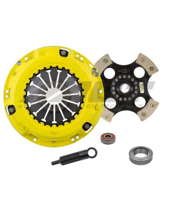 Toyota Celica 20R, 2.2L 9/77-8/80 22R, 2.4L 9/80-7/85 HD/Race Rigid 4 Pad ACT Clutch Kit Torque Capacity 355ft/lbs