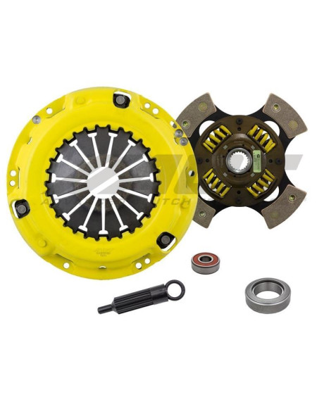 Toyota Supra 2.6L, 4ME 1/79-8/80 2.8L, 5ME 8/80-8/81 HD/Race Sprung 4 Pad ACT Clutch Kit Torque Capacity 355ft/lbs Toyota Supra 2.6L, 4ME 1/79-8/80 2.8L, 5ME 8/80-8/81 HD/Race Sprung 4 Pad ACT Clutch Kit Torque Capacity 355ft/lbs