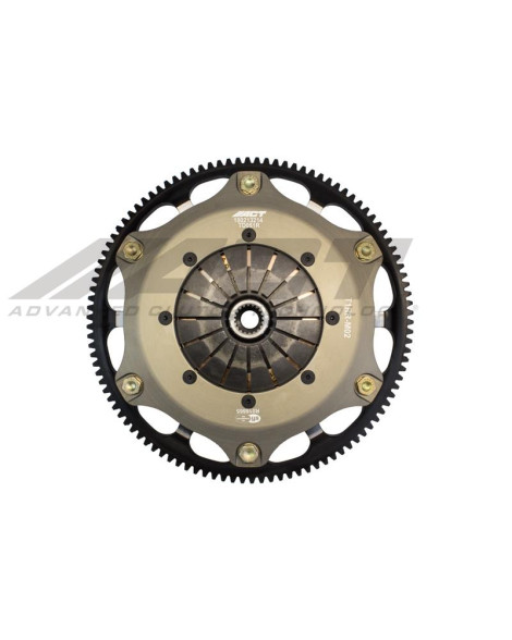 Mitsubishi Eclipse AWD, Turbo, 7 bolt 92-99 Twin Disc Sint Iron Race ACT Clutch Kit (pre-assembled) Torque Capacity 1091ft/lbs Mitsubishi Eclipse AWD, Turbo, 7 bolt 92-99 Twin Disc Sint Iron Race ACT Clutch Kit (pre-assembled) Torque Capacity 1091ft/lbs