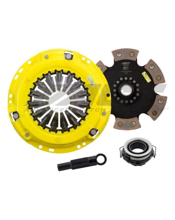 Toyota MR-2 2.0LTurbo (3SGTE) 91-95 HD/ Race Rigid 6 pad ACT Clutch Kit Torque Capacity 500ft/lbs