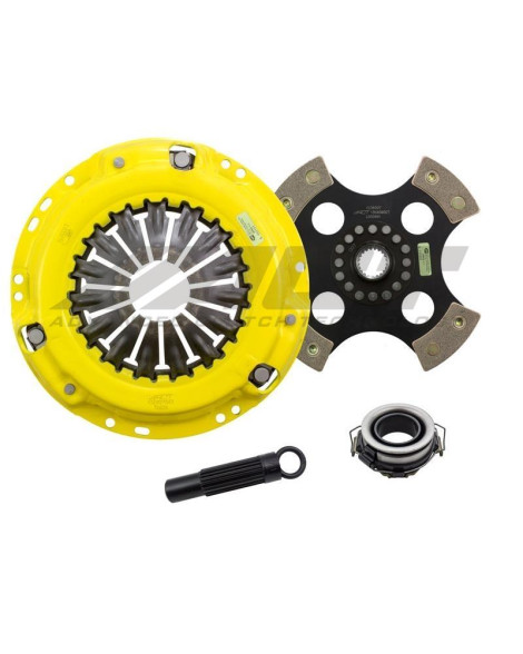 Toyota Celica 2.0L Turbo AWD (3SGTE) 89-93 XT/ Race Rigid 4 pad ACT Clutch Kit Torque Capacity 645ft/lbs Toyota Celica 2.0L Turbo AWD (3SGTE) 89-93 XT/ Race Rigid 4 pad ACT Clutch Kit Torque Capacity 645ft/lbs