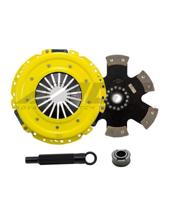 Ford Mustang GT / Boss 302 5.0L 8CYL 11-17 Sport/Race Rigid 6 Pad ACT Clutch Kit Torque Capacity 645ft/lbs 8 Bolt