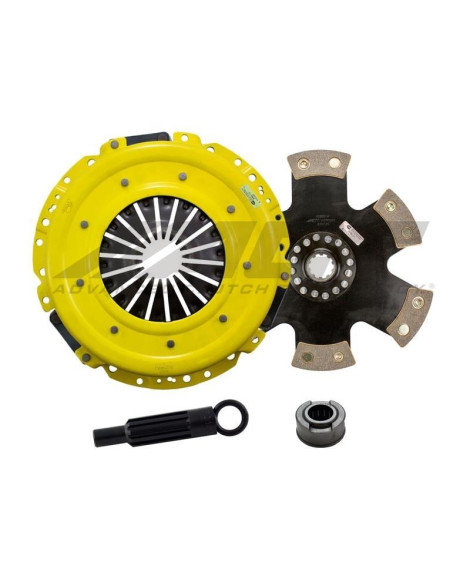 Ford Mustang GT 4.6L 8CYL 05-10 HD/Race Rigid 6 Pad ACT Clutch Kit Torque Capacity 770ft/lbs Ford Mustang GT 4.6L 8CYL 05-10 HD/Race Rigid 6 Pad ACT Clutch Kit Torque Capacity 770ft/lbs