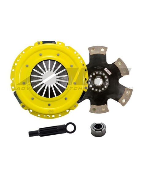 Ford Mustang GT 4.6L 8CYL 05-10 Sport/Race Sprung 6 Pad ACT Clutch Kit Torque Capacity 645ft/lbs Ford Mustang GT 4.6L 8CYL 05-10 Sport/Race Sprung 6 Pad ACT Clutch Kit Torque Capacity 645ft/lbs