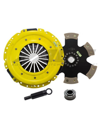 Ford Mustang GT 4.6L 8CYL 05-10 HD/Race Rigid 6 Pad ACT Clutch Kit Torque Capacity 770ft/lbs 26 Spline