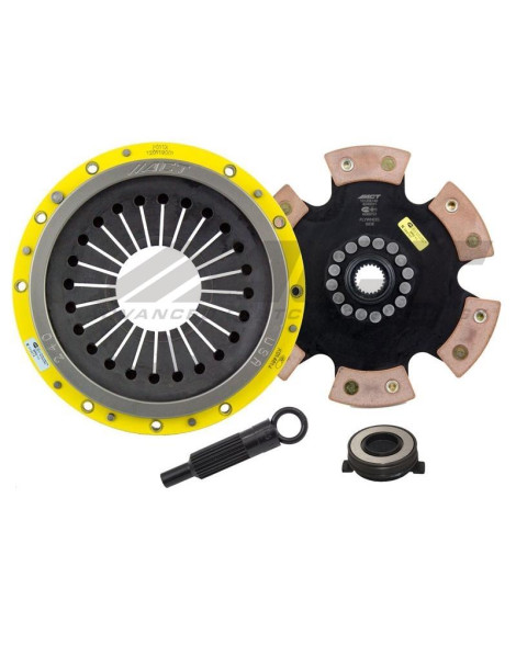 Porsche 911 (964/993) 3.3L/3.6L 91-98 XT/Race Rigid 6 Pad ACT Clutch Kit Torque Capacity 1010ft/lbs Porsche 911 (964/993) 3.3L/3.6L 91-98 XT/Race Rigid 6 Pad ACT Clutch Kit Torque Capacity 1010ft/lbs
