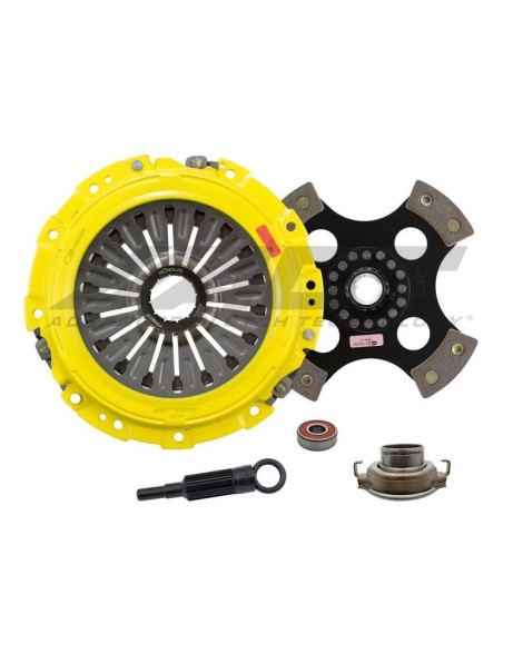 Subaru Impreza STI Saloon VA 2.5L Turbo 6spd 15-19 HD-M/Race Rigid 4 Pad ACT Clutch Kit TC 668ft/lbs Subaru Impreza STI Saloon VA 2.5L Turbo 6spd 15-19 HD-M/Race Rigid 4 Pad ACT Clutch Kit TC 668ft/lbs