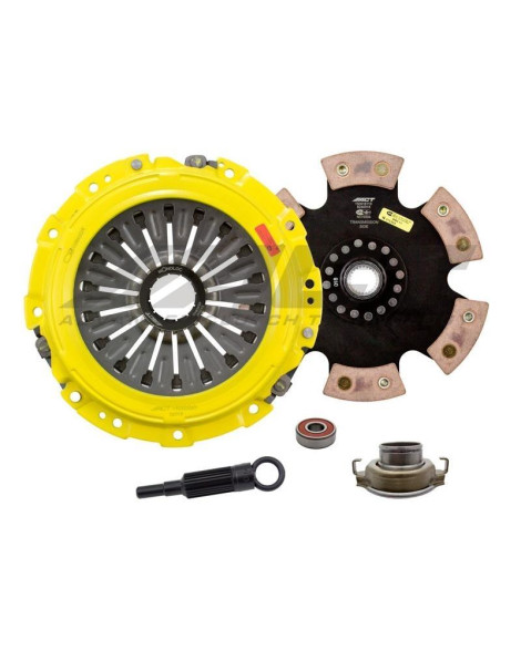 Subaru Impreza STI Saloon VA 2.5L Turbo 6spd 15-19 HD-M/Race Rigid 6 Pad ACT Clutch Kit TC 668ft/lbs Subaru Impreza STI Saloon VA 2.5L Turbo 6spd 15-19 HD-M/Race Rigid 6 Pad ACT Clutch Kit TC 668ft/lbs
