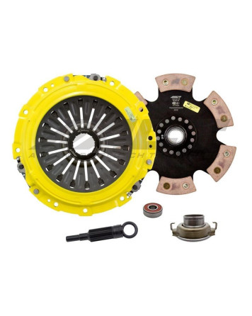 Subaru Impreza STI Saloon VA 2.5L Turbo 6spd 15-19 XT-M/Race Rigid 6 Pad ACT Clutch Kit TC 766ft/lbs