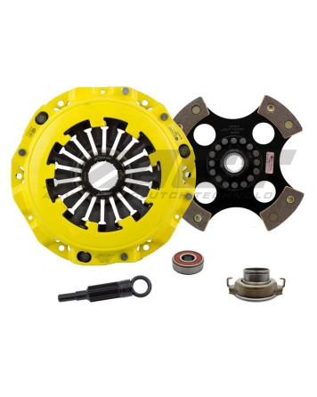 Subaru Baja 04-05 Extreme/ Race Rigid 4 pad ACT Clutch Kit Torque Capacity 654ft/lbs