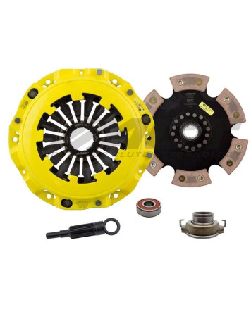 Subaru Impreza WRX GC8/GDA 2.0L Turbo 93-00 XT-M/Race Rigid 6 Pad ACT Clutch Kit Torque Capacity 654ft/lbs