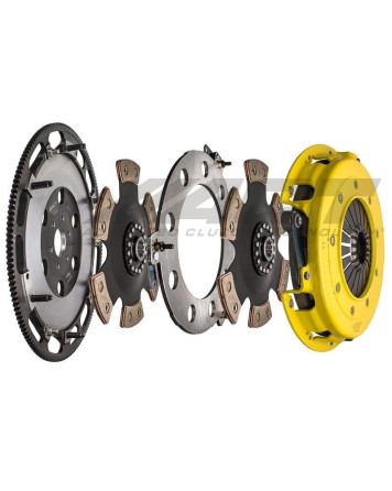 Ford Mustang 4.6L 8CYL 05-10 Twin Disc HD Race Kit ACT Clutch Kit Torque Capacity 1141ft/lbs 6 Bolt