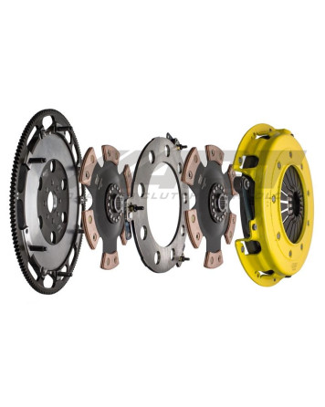 Ford Mustang Shelby GT500 5.4L 8CYL 07-12 Twin Disc XT Race Kit ACT Clutch Kit Torque Capacity 1263ft/lbs 8 Bolt 26 Spline