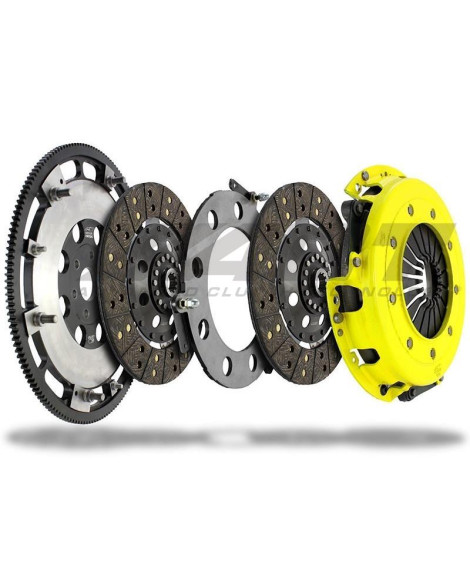 Ford Mustang 4.6L 96-01 Twin Disc XT Race Kit ACT Clutch Kit Torque Capacity 1263ft/lbs 26 Spline 6 Bolt
