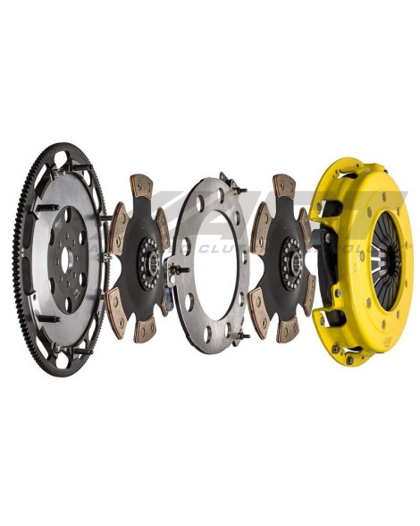 Ford Mustang 4.6L 8CYL 05-10 Twin Disc MaXX XT Race Kit ACT Clutch Kit Torque Capacity 1496ft/lbs 8 Bolt