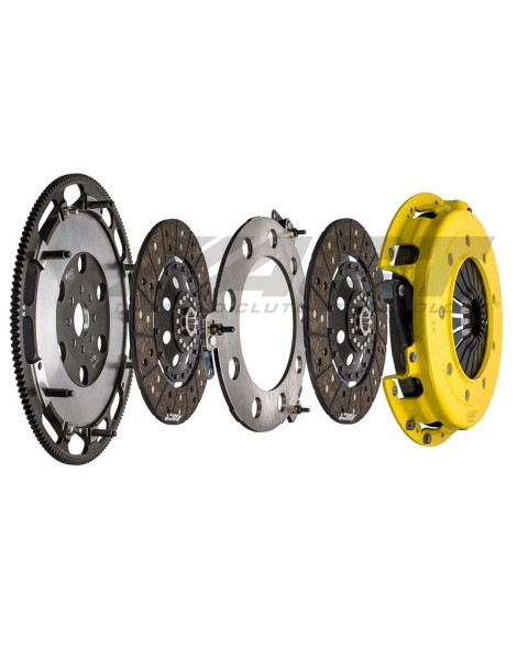 Ford Mustang 4.6L 8CYL 05-10 Twin Disc MaXX XT Street Kit ACT Clutch Kit Torque Capacity 1169ft/lbs 8 Bolt Ford Mustang 4.6L 8CYL 05-10 Twin Disc MaXX XT Street Kit ACT Clutch Kit Torque Capacity 1169ft/lbs 8 Bolt