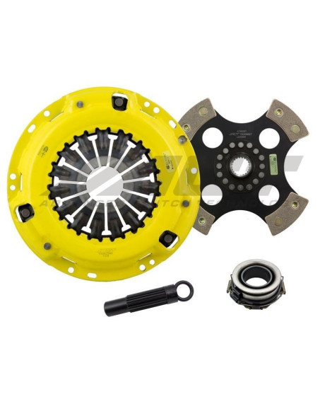 Toyota Camry 2.4L (2AZ-FE) 02-06 HD/Race Rigid 4 Pad ACT Clutch Kit Torque Capacity 400ft/lbs Toyota Camry 2.4L (2AZ-FE) 02-06 HD/Race Rigid 4 Pad ACT Clutch Kit Torque Capacity 400ft/lbs