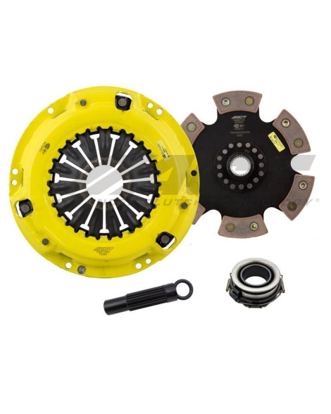 Toyota Camry 2.4L (2AZ-FE) 02-06 XT/Race Rigid 6 Pad ACT Clutch Kit Torque Capacity 500ft/lbs Toyota Camry 2.4L (2AZ-FE) 02-06 XT/Race Rigid 6 Pad ACT Clutch Kit Torque Capacity 500ft/lbs