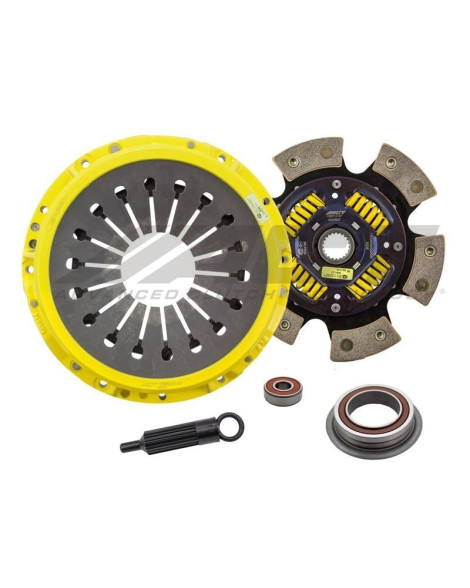 Toyota Chaser 2.5L Turbo 1JZGTE 91-96 HD/Race Sprung 6 Pad ACT Clutch Kit 570ft/lbs Toyota Chaser 2.5L Turbo 1JZGTE 91-96 HD/Race Sprung 6 Pad ACT Clutch Kit 570ft/lbs