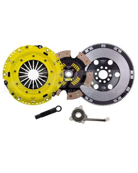 Volkswagen Golf VI GTI 6-Speed 2.0T TSI 2009-2012 HD/Race Sprung 6 Pad ACT Clutch Kit Torque Capacity 505ft/lbs Volkswagen Golf VI GTI 6-Speed 2.0T TSI 2009-2012 HD/Race Sprung 6 Pad ACT Clutch Kit Torque Capacity 505ft/lbs