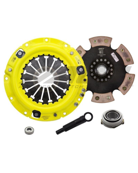 Mazda MX-6 (Non-Turbo) 88-92 HD/Race Rigid 6 Pad ACT Clutch Kit Torque Capacity 365ft/lbs Mazda MX-6 (Non-Turbo) 88-92 HD/Race Rigid 6 Pad ACT Clutch Kit Torque Capacity 365ft/lbs
