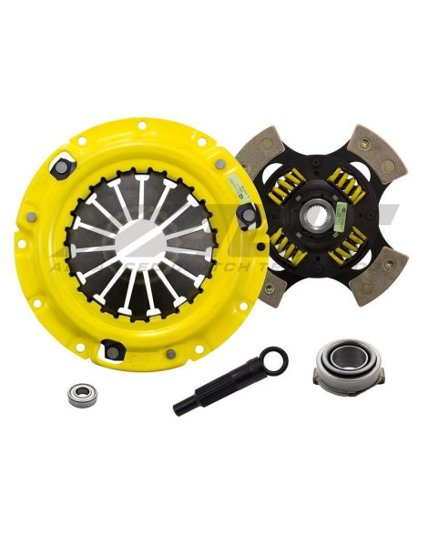 Mazda MX-6 2.5L V6 93-97 HD/Race Sprung 4 Pad ACT Clutch Kit Torque Capacity 360ft/lbs Mazda MX-6 2.5L V6 93-97 HD/Race Sprung 4 Pad ACT Clutch Kit Torque Capacity 360ft/lbs