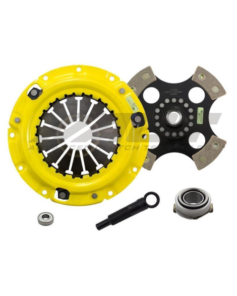 Mazda MX-6 2.5L V6 93-97 HD/Race Rigid 4 Pad ACT Clutch Kit Torque Capacity 360ft/lbs Mazda MX-6 2.5L V6 93-97 HD/Race Rigid 4 Pad ACT Clutch Kit Torque Capacity 360ft/lbs