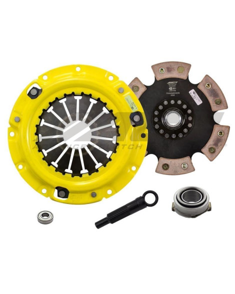 Mazda MX-6 2.5L V6 93-97 HD/Race Rigid 6 Pad ACT Clutch Kit Torque Capacity 360ft/lbs Mazda MX-6 2.5L V6 93-97 HD/Race Rigid 6 Pad ACT Clutch Kit Torque Capacity 360ft/lbs