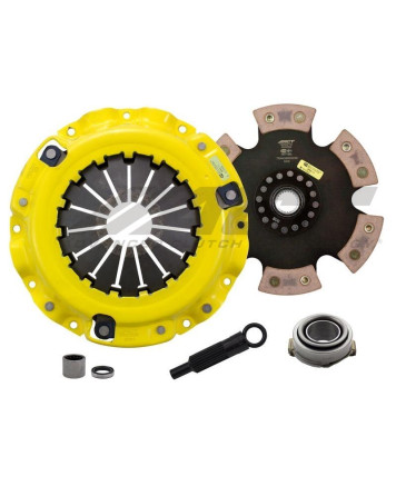 Mazda RX-7 1.3L (Turbo) (Chassis FC) 86-92 HD/Race Rigid 6 Pad ACT Clutch Kit Torque Capacity 420ft/lbs