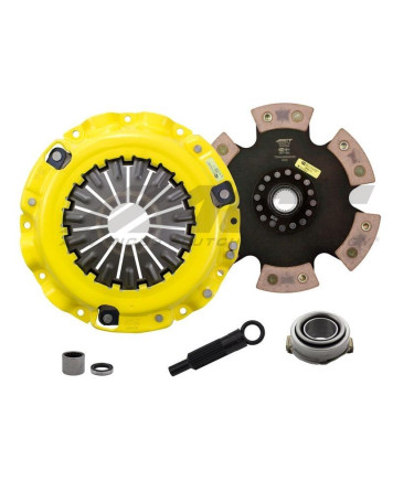 Mazda RX-7 1.3L (Turbo) (CW only) 89-92 XT/Race Rigid 6 Pad ACT Clutch Kit Torque Capacity 560ft/lbs