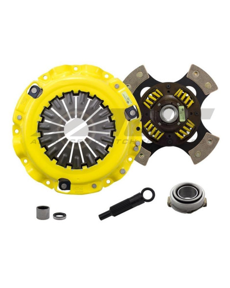 Mazda RX-7 1.3L (Turbo) 86-88 MaXX/Race Sprung 4 Pad ACT Clutch Kit Torque Capacity 625ft/lbs Mazda RX-7 1.3L (Turbo) 86-88 MaXX/Race Sprung 4 Pad ACT Clutch Kit Torque Capacity 625ft/lbs