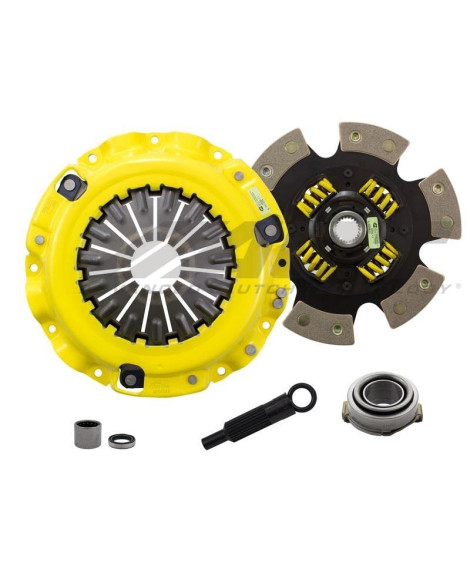 Mazda RX-7 1.3L (Turbo) 86-88 MaXX/Race Sprung 6 Pad ACT Clutch Kit Torque Capacity 625ft/lbs Mazda RX-7 1.3L (Turbo) 86-88 MaXX/Race Sprung 6 Pad ACT Clutch Kit Torque Capacity 625ft/lbs