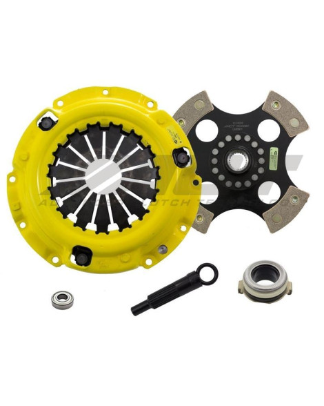 Mazda MX-6 2.0L 92-97 HD/Race Rigid 4 Pad ACT Clutch Kit Torque Capacity 354ft/lbs Mazda MX-6 2.0L 92-97 HD/Race Rigid 4 Pad ACT Clutch Kit Torque Capacity 354ft/lbs