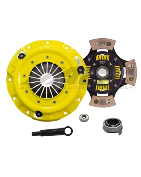 Mazda Miata MX-5 1.6L 90-93 HD/Race Sprung 4 Pad ACT Clutch Kit Torque Capacity 250ft/lbs Mazda Miata MX-5 1.6L 90-93 HD/Race Sprung 4 Pad ACT Clutch Kit Torque Capacity 250ft/lbs