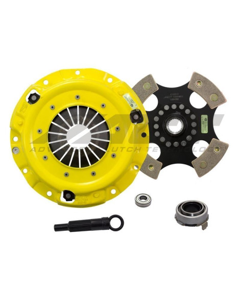 Mazda Miata MX-5 1.6L 90-93 XT/Race Rigid 4 Pad ACT Clutch Kit Torque Capacity 350ft/lbs Mazda Miata MX-5 1.6L 90-93 XT/Race Rigid 4 Pad ACT Clutch Kit Torque Capacity 350ft/lbs