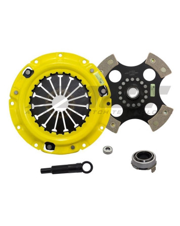 Mazda Miata MX-5 1.6L 90-93 HD/Race Rigid 4 Pad ACT Clutch Kit Torque Capacity 310ft/lbs