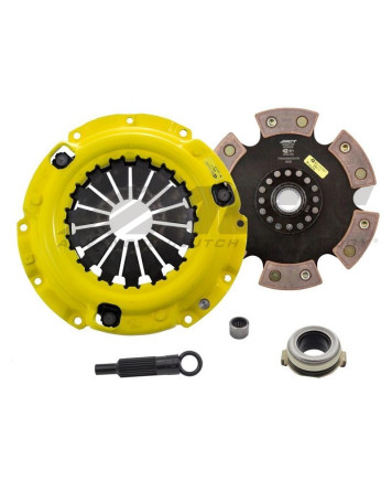 Mazda MX-5 6spd 06-15 HD/Race Rigid 6 Pad ACT Clutch Kit Torque Capacity 355ft/lbs