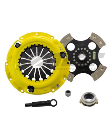 Mazda MX-5 5spd 06-15 HD/Race Rigid 4 Pad ACT Clutch Kit Torque Capacity 355ft/lbs