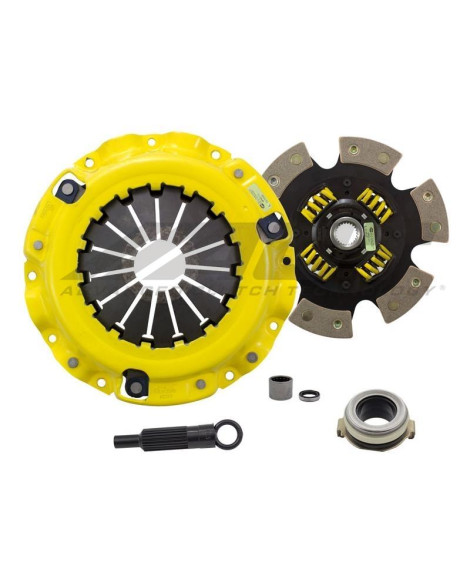 Mazda RX-8 03-11 HD/Race Sprung 6 Pad ACT Clutch Kit Torque Capacity 420ft/lbs Mazda RX-8 03-11 HD/Race Sprung 6 Pad ACT Clutch Kit Torque Capacity 420ft/lbs