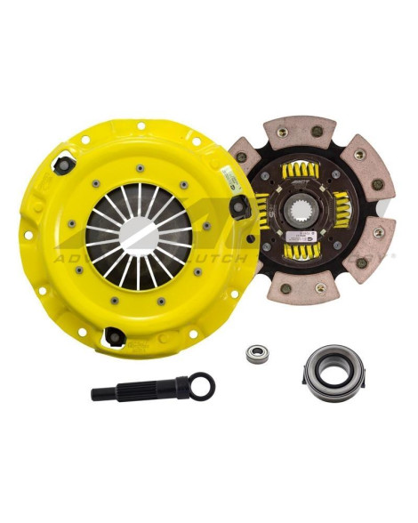 Mazda 2 1.5L 11-14 HD/Race Sprung 6 Pad ACT Clutch Kit Torque Capacity 250ft/lbs Mazda 2 1.5L 11-14 HD/Race Sprung 6 Pad ACT Clutch Kit Torque Capacity 250ft/lbs