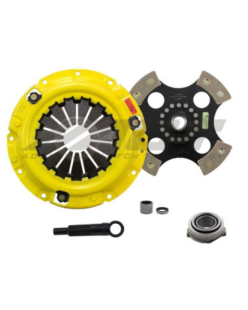 Mazda RX-7 1.1L/ 1.3L (Non-Turbo) 83-92 HD/Race Rigid 4 Pad ACT Clutch Kit Torque Capacity 345ft/lbs