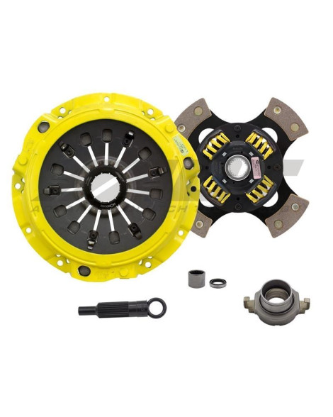 Mazda RX-7 Twin Turbo (Chassis FD) 96-99 HD-M/Race Sprung 4 Pad ACT Clutch Kit Torque Capacity 510ft/lbs Mazda RX-7 Twin Turbo (Chassis FD) 96-99 HD-M/Race Sprung 4 Pad ACT Clutch Kit Torque Capacity 510ft/lbs