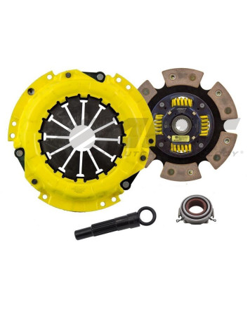 Toyota MR-2 6/85-89 Sport/Race Sprung 6 Pad ACT Clutch Kit Torque Capacity 285ft/lbs