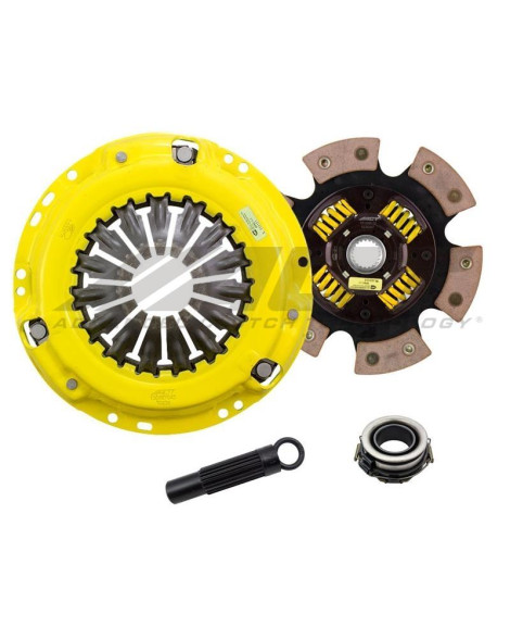 Toyota RAV4 2.0L 96-99 XT/ Race Sprung 6 pad ACT Clutch Kit Torque Capacity 645ft/lbs Toyota RAV4 2.0L 96-99 XT/ Race Sprung 6 pad ACT Clutch Kit Torque Capacity 645ft/lbs