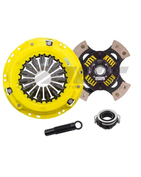 Toyota Celica 2.0L Turbo AWD (3SGTE) 89-93 XT/ Race Sprung 4 pad ACT Clutch Kit Torque Capacity 645ft/lbs Toyota Celica 2.0L Turbo AWD (3SGTE) 89-93 XT/ Race Sprung 4 pad ACT Clutch Kit Torque Capacity 645ft/lbs