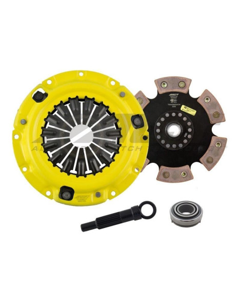 Mitsubishi Eclipse 00-05 Sport/ Race Rigid 6 Pad ACT Clutch Kit Torque Capacity 385ft/lbs Mitsubishi Eclipse 00-05 Sport/ Race Rigid 6 Pad ACT Clutch Kit Torque Capacity 385ft/lbs
