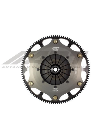 Mitsubishi Eclipse AWD, Turbo, 6 bolt 89-92 Twin Disc Sint Iron Race ACT Clutch Kit (pre-assembled) Torque Capacity 1091ft/lbs Mitsubishi Eclipse AWD, Turbo, 6 bolt 89-92 Twin Disc Sint Iron Race ACT Clutch Kit (pre-assembled) Torque Capacity 1091ft/lbs