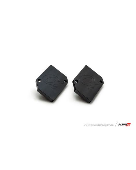 Nissan R35 GT-R 09- AMS Performance Alpha MAF Block-Off Plates Nissan R35 GT-R 09- AMS Performance Alpha MAF Block-Off Plates