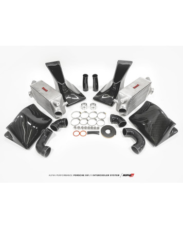 Porsche 911 991.1 Turbo/Turbo S 13-15 AMS Performance Alpha Intercooler System